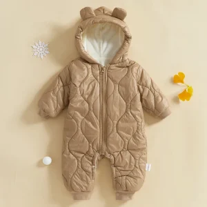 Snowsuit Cozy Hooded  Puffer Coat