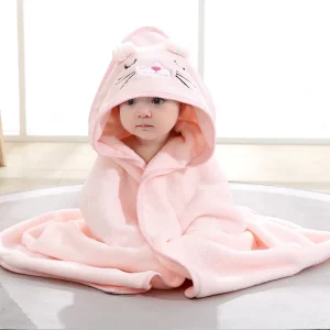 Hooded Animal Baby Bath Towels