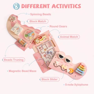 Busy Board Montessori Learning Wall