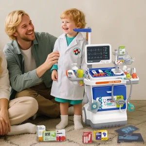 Kids  Simulated Medical Station Playset