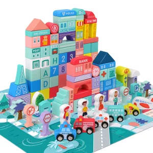 Preschooler City Stacking Blocks















ooden Blocks City Construction
