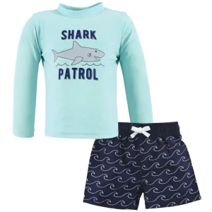 Baby Boys Shark Patrol, Swim  Set