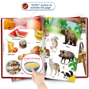Montessori Interactive Children's Talking Sound Book