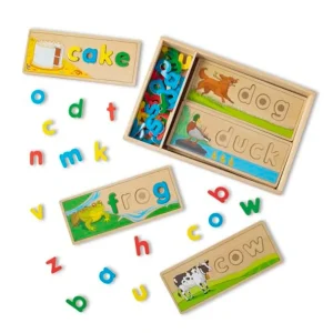 See and Spell Wooden Educational Toy