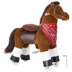 Kids Ride On Horse w/Smooth Wheels