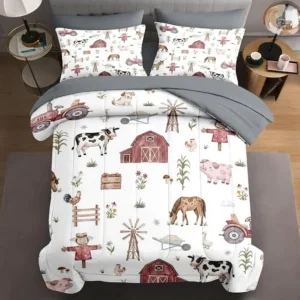 7 Pcs Full Size Comforter Set